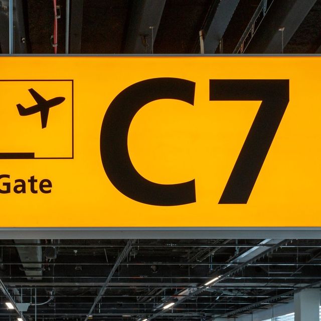 the gate