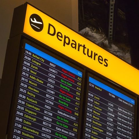 여행영어 토픽 공항 체크인 교재 사진